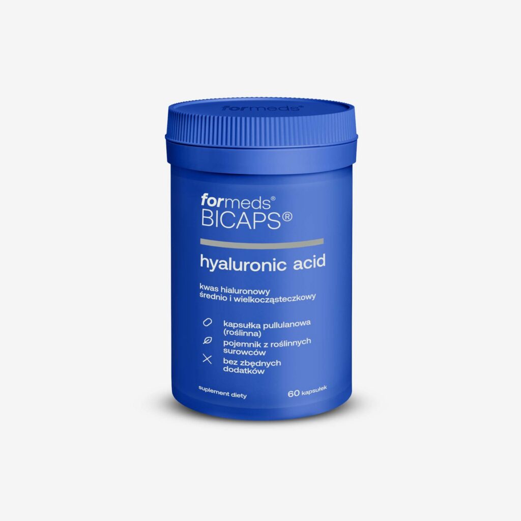 BICAPS hyaluronic acid — 60 kapsułek