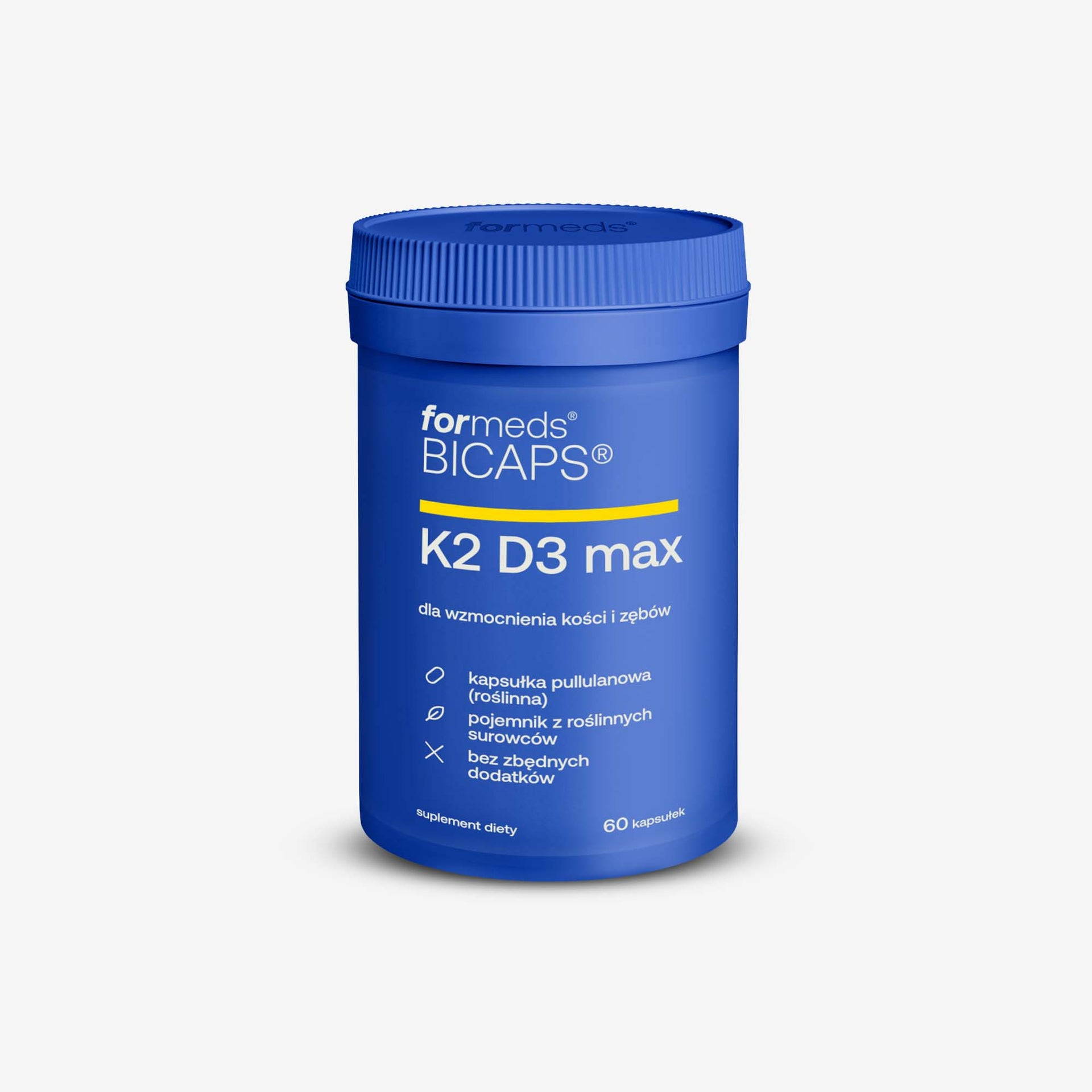 BICAPS K2 D3 max — 60 kapsułek - obrazek 1