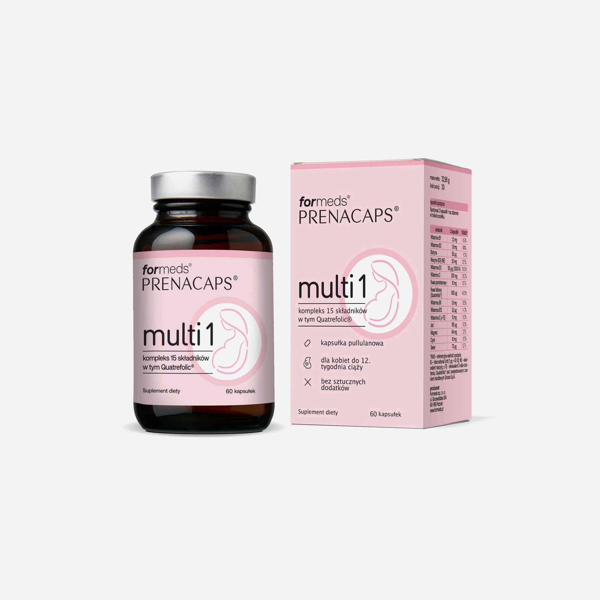PRENACAPS multi 1 — 60 kapsułek - obrazek 1