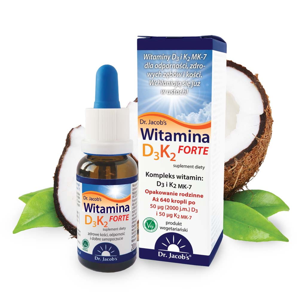 Witamina D3K2 FORTE