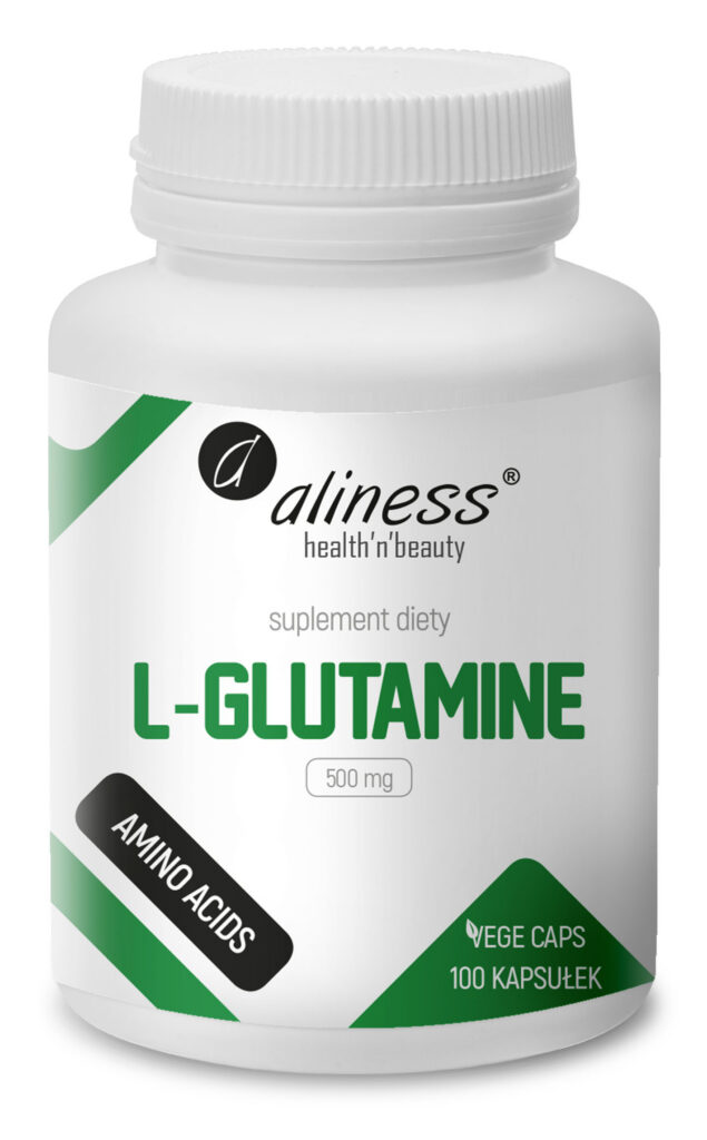 L-Glutamine 500 mg x 100 kaps.