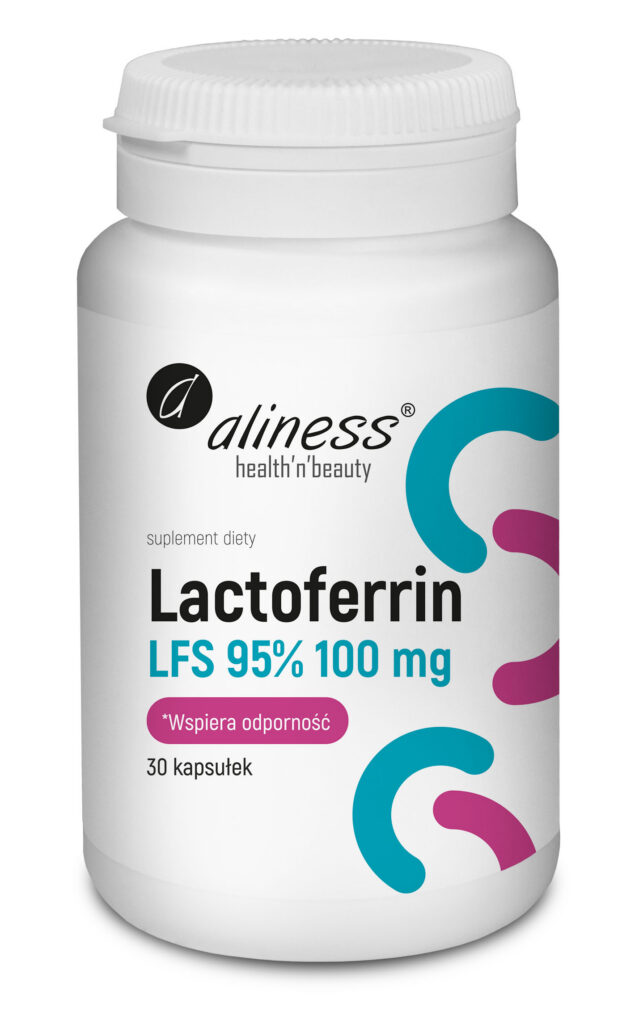 Lactoferrin LFS 95% 100 mg x 30 kaps.