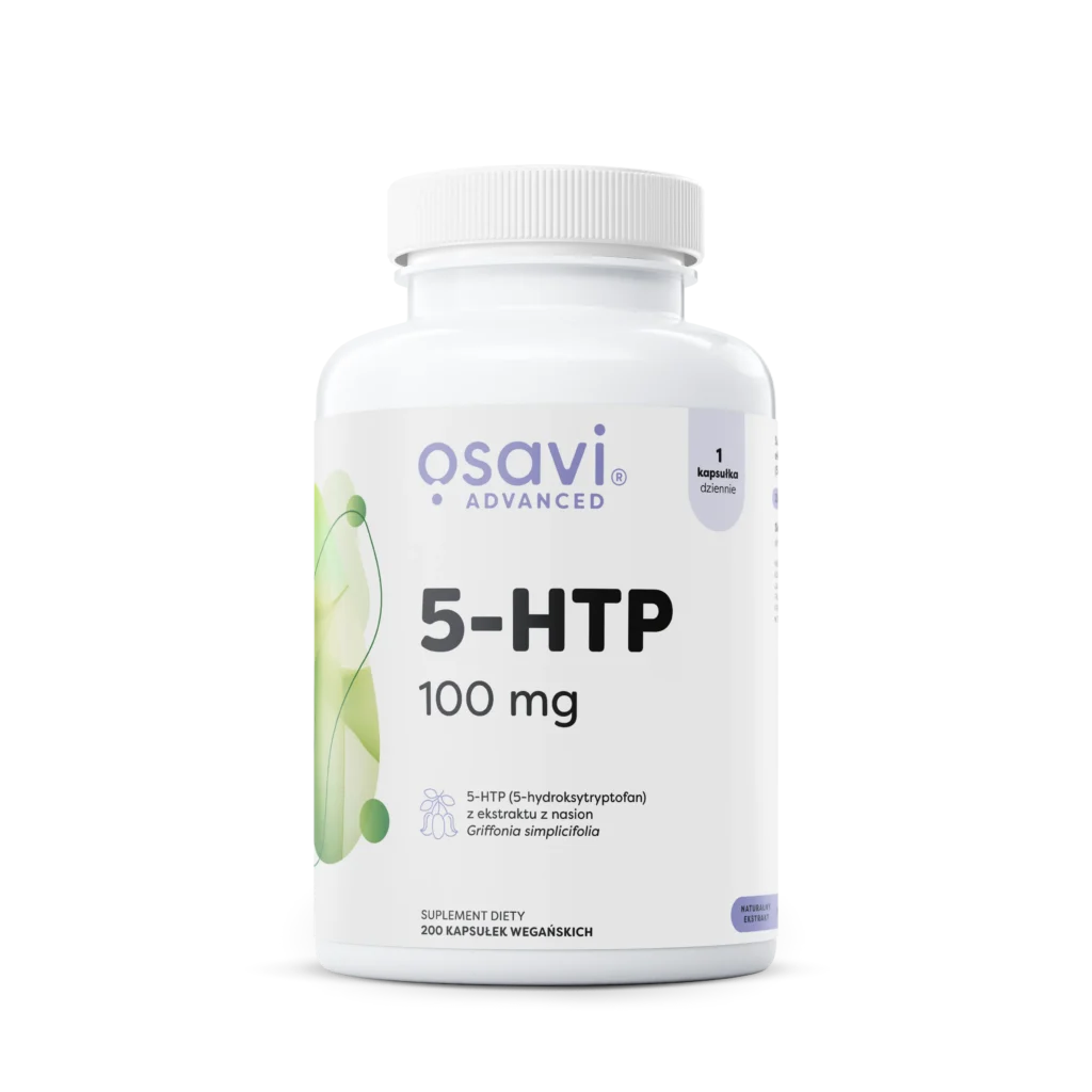 5-HTP 100 mg - 200 kapsułek wegańskich