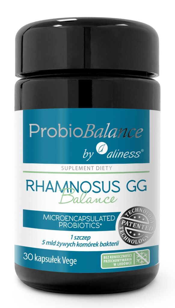 ProbioBALANCE, Probiotyk Rhamnosus GG Balance 5 mld x 30 vege kaps.
